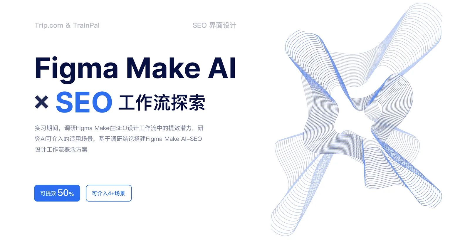 Figma Make AI 与 SEO 工作流探索，研究 AI 可介入的设计环节与提效潜力